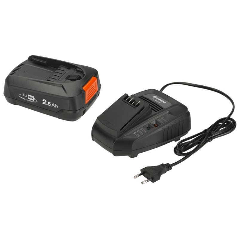 Gardena PBA 18V/45 + AL 1830 CV Battery & charger set