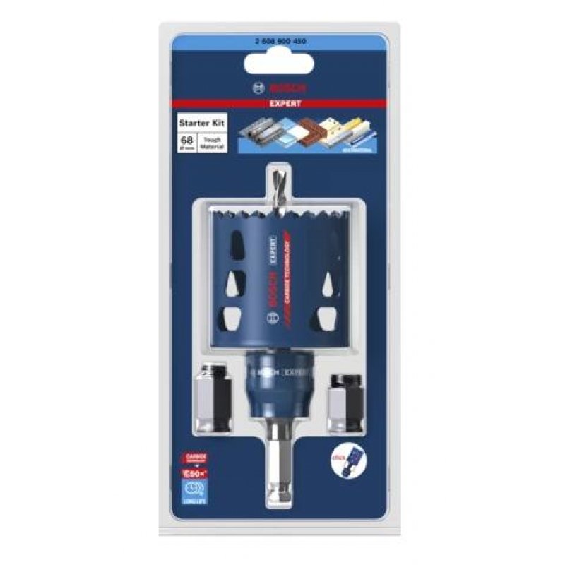 BOSCH LS ToughMaterial 68mm Starter Kit | 2608900450 EXPERT RANGE