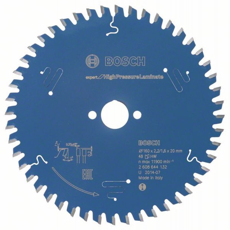 Bosc Kreissägeblatt EX TR H 160x20-48 | 2608644132