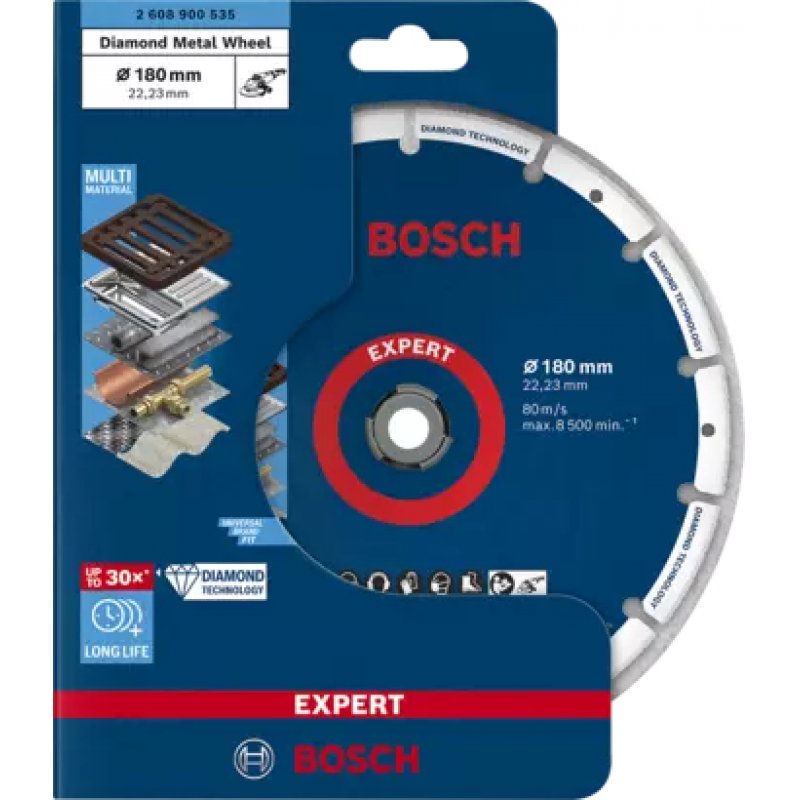 Bosch 2 608 900 535 rotary tool grinding/sanding supply Cast iron, Metal, Plastic Cut-off disc