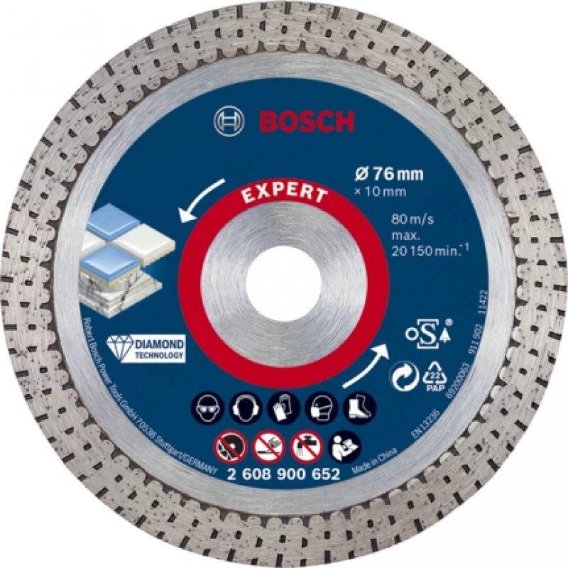 Bosch 2 608 900 652 rotary tool grinding/sanding supply Ceramic, Stone Cut-off disc