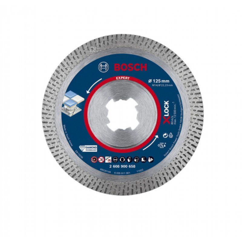 Bosch Expert HardCeramic X-LOCK lame de scie circulaire 12,5 cm 1 pièce(s)