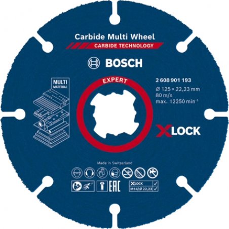 Bosch EXPERT CARBIDE MULTI WHEEL Disque de coupe