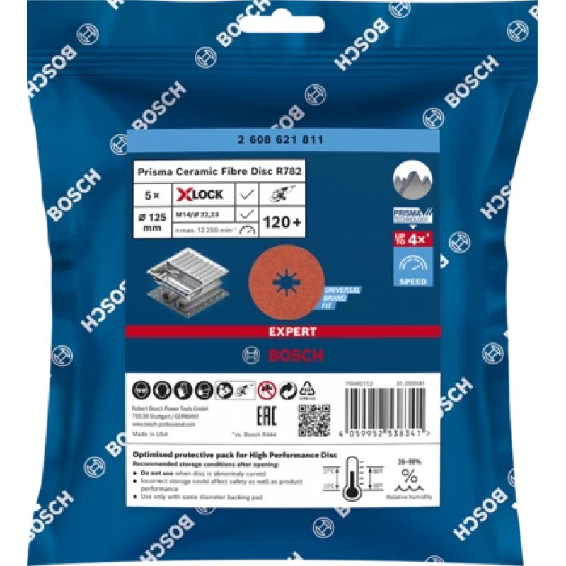 Bosch EXPERT R782 PRISMA Grinding disc