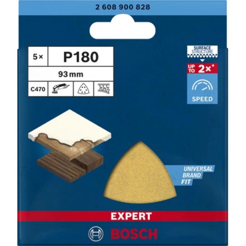 Bosch 2 608 900 828 rotary tool grinding/sanding supply Wood Sanding sheet