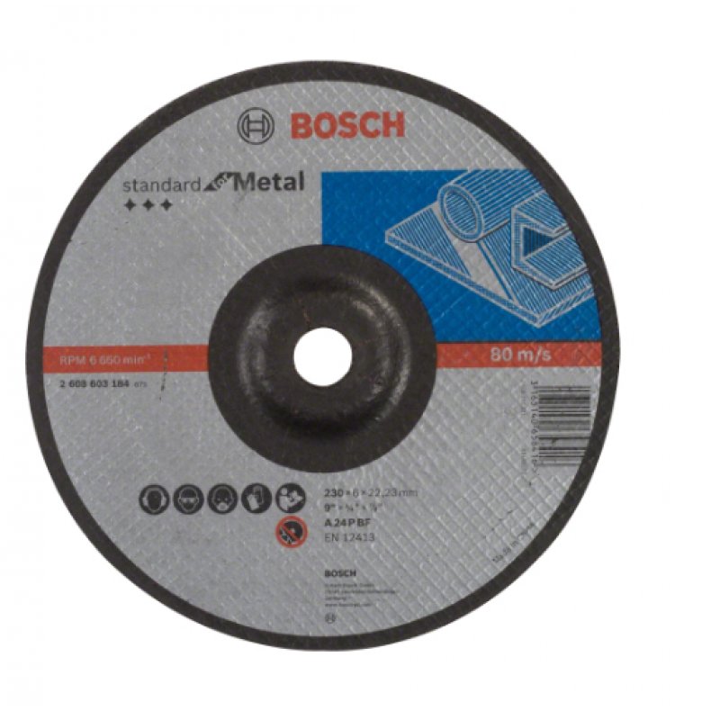 Bosch 2 608 603 184 rotary tool grinding/sanding supply Metal Cut-off disc