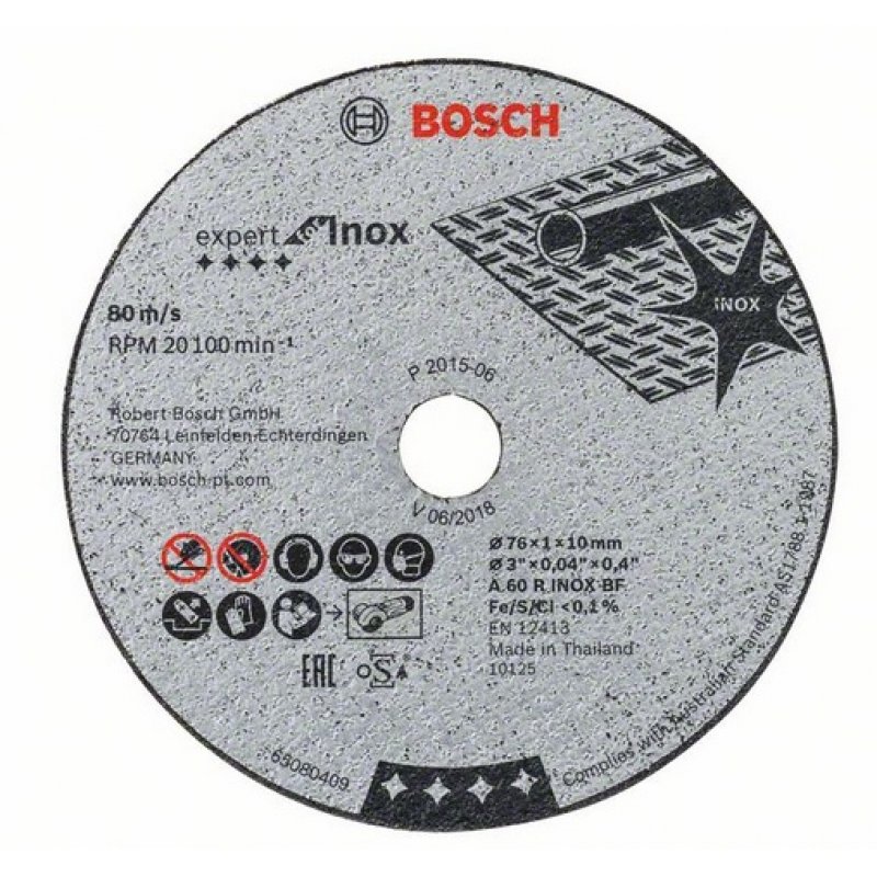 Bosch 2 608 601 520 accessoire pour meuleuse d'angle Disque de coupe