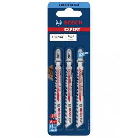 Bosch 2 608 900 541 jigsaw/scroll saw/reciprocating saw blade Jigsaw blade Carbide 3 pc(s)