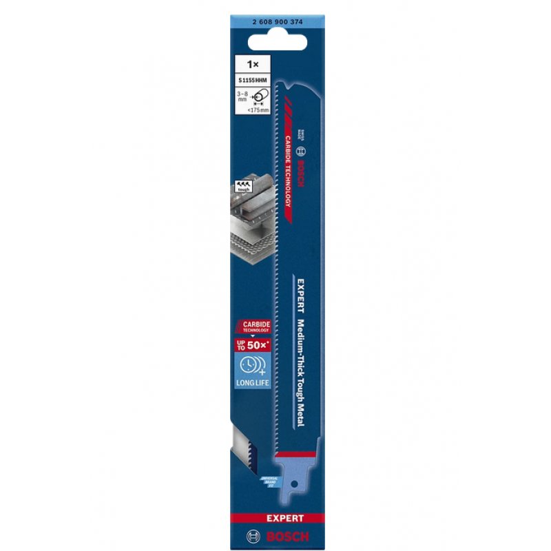 Bosch 2 608 900 369 jigsaw/scroll saw/reciprocating saw blade Carbide 3 pc(s)