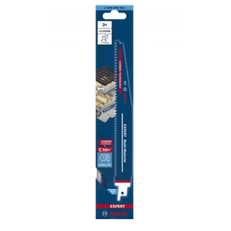 Bosch 2 608 900 392 jigsaw/scroll saw/reciprocating saw blade Sabre saw blade High carbon steel (HCS) 3 pc(s)