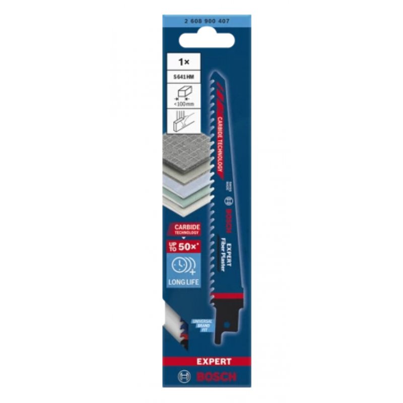 Bosch S 641 HM Lames de scie sabre Acier fin au carbone 1 pièce(s)