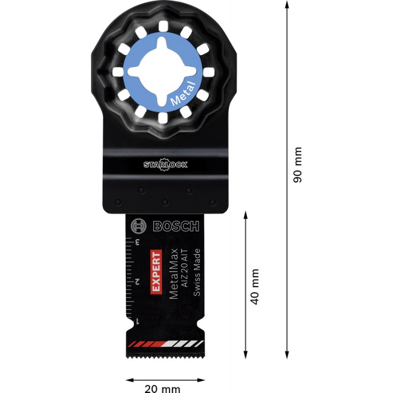 Bosch 2 608 900 012 multifunction tool attachment Plunge cut blade
