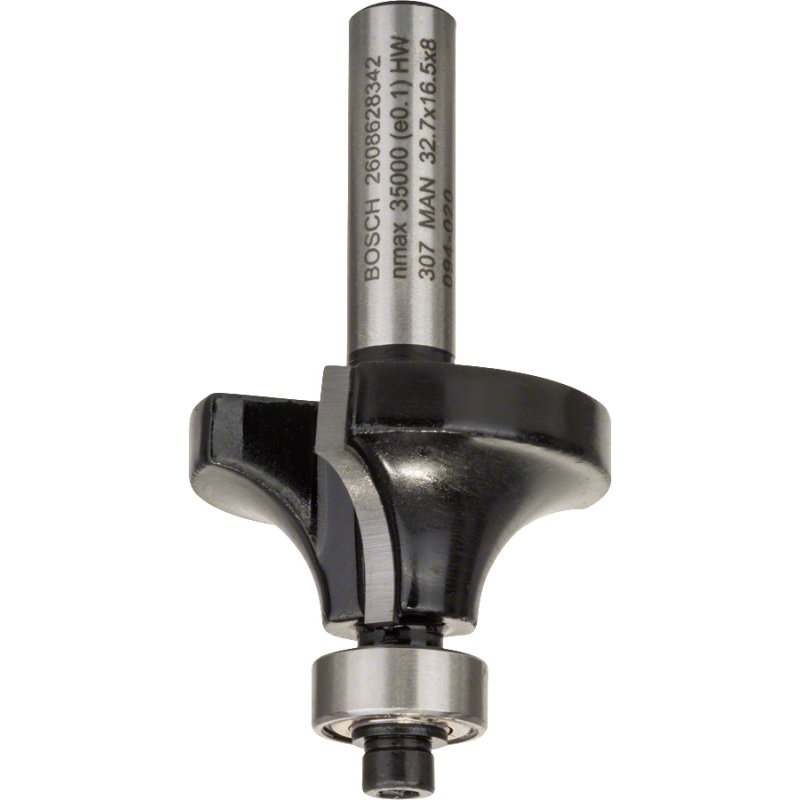 Bosch Abrundfräser-m-Lager 8x32,7x57 | 2608628342