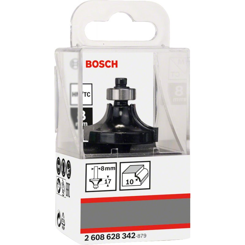 Bosch Abrundfräser-m-Lager 8x32,7x57 | 2608628342