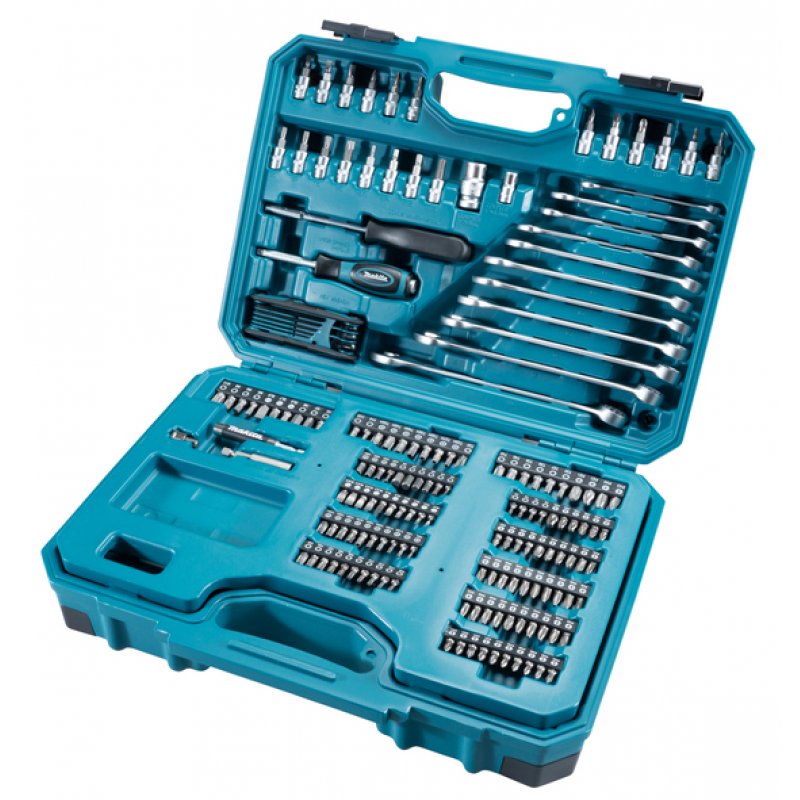 Makita E-10883 Caisse à outils pour mécanicien 221 outils
