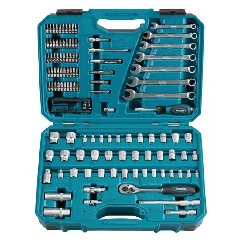 Makita E-06616 Caisse à outils pour mécanicien 120 outils