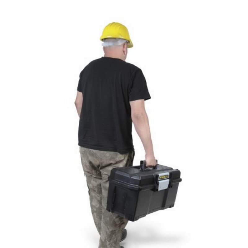 Stanley 1-97-510 small parts/tool box Black