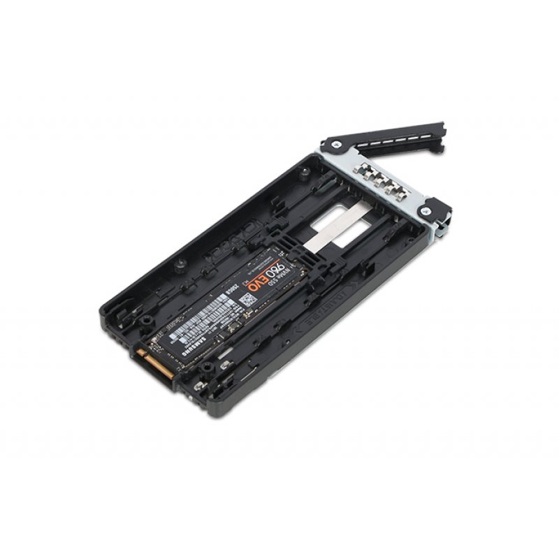 Icy Dock MB834TP-B storage drive enclosure SSD enclosure Aluminium, Black 2.5"