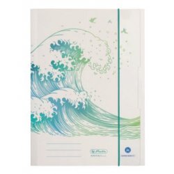 Herl Sammelmappe A4 GREENline Welle | FSC Mix /Blauer Engel UZ 56