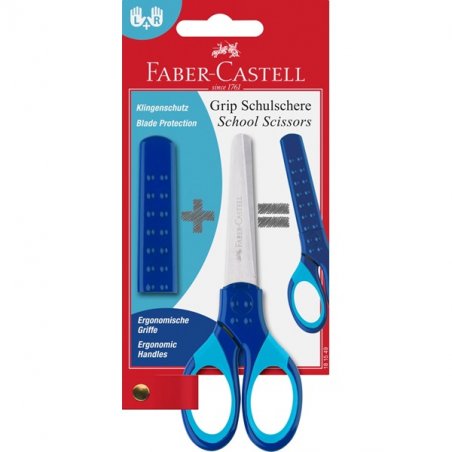 Faber-Castell 181549 stationery/craft scissors Art & Craft scissors, Universal Straight cut Blue