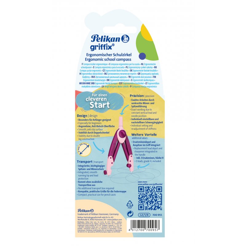 Pelikan Griffix Pink 1 pc(s)