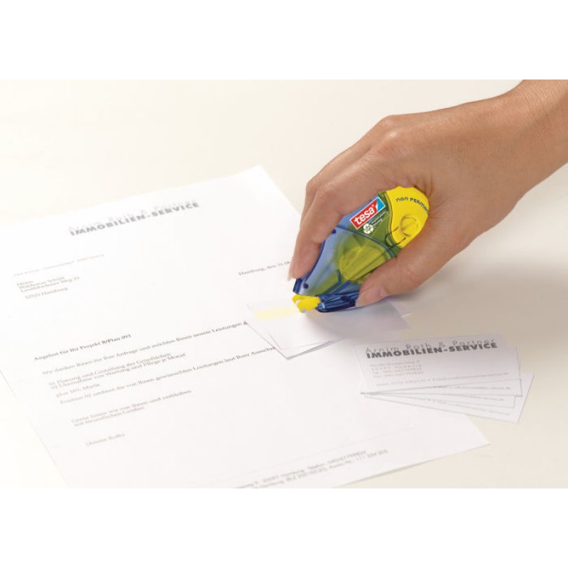 tesa RollerKleben NonPerm ecoLogo refill | Nachfüllkassette 14mx8,4mm