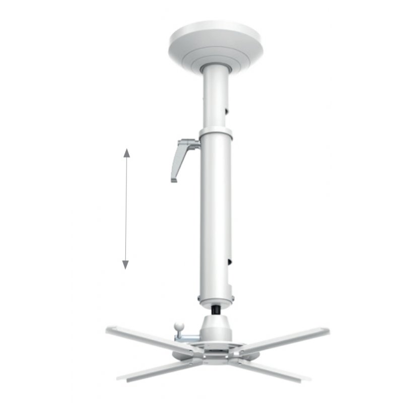 Hagor Beamfix II project mount Ceiling Stainless steel