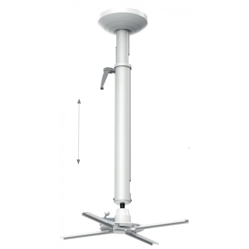 Hagor Beamfix II project mount Ceiling Stainless steel