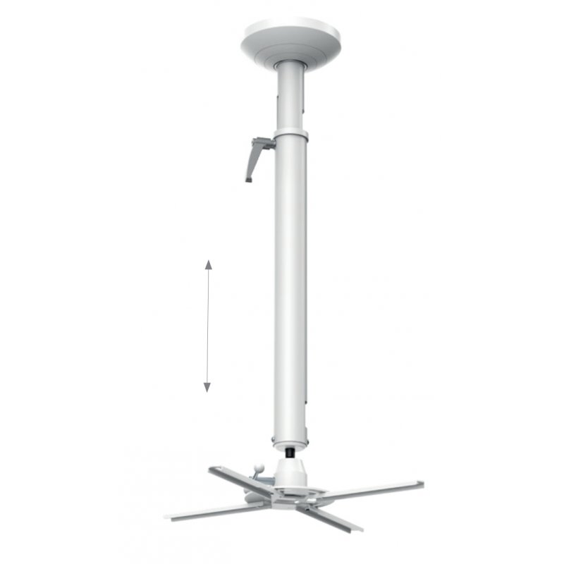 Hagor Beamfix II support pour projecteurs Plafond Acier inoxydable