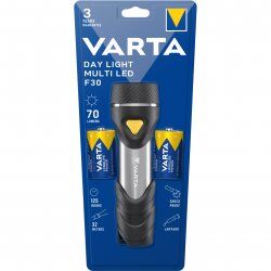 Varta Day Light Multi LED F30 Noir, Argent, Jaune Lampe torche