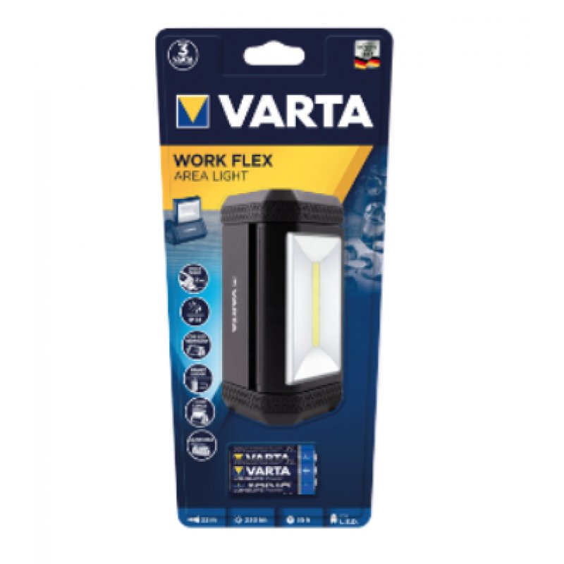 Varta WORK FLEX AREA LIGHT ampoule de rechange 230 lm Noir