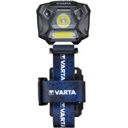 Varta WORK FLEX MOTION SENSOR H20 Black, Blue Headband flashlight LED