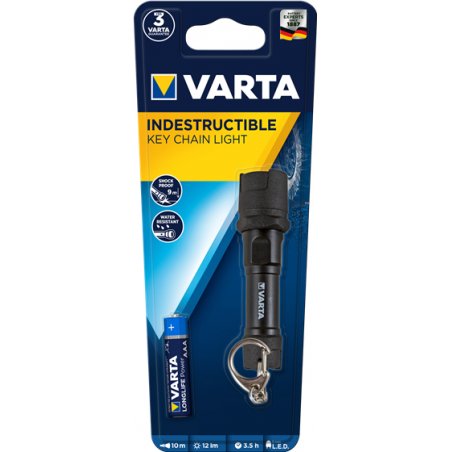 Varta 16701 101 421 torche et lampe de poche Noir Lampe porte-clés LED