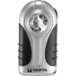 Vart LED Taschenl. Silver Light 28lm | inkl. 3x Batterie Alkaline AAA, Ret. Bl.