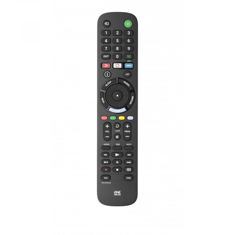One For All TV Replacement Remotes URC 4912 télécommande IR Wireless Appuyez sur les boutons