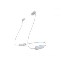 Sony WI-C100 Casque Sans fil Ecouteurs Appels/Musique Bluetooth Blanc
