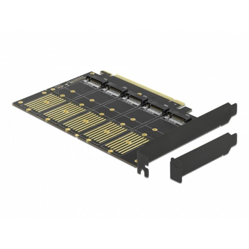 DeLOCK PCIe x16Karte5x M.2KeyB