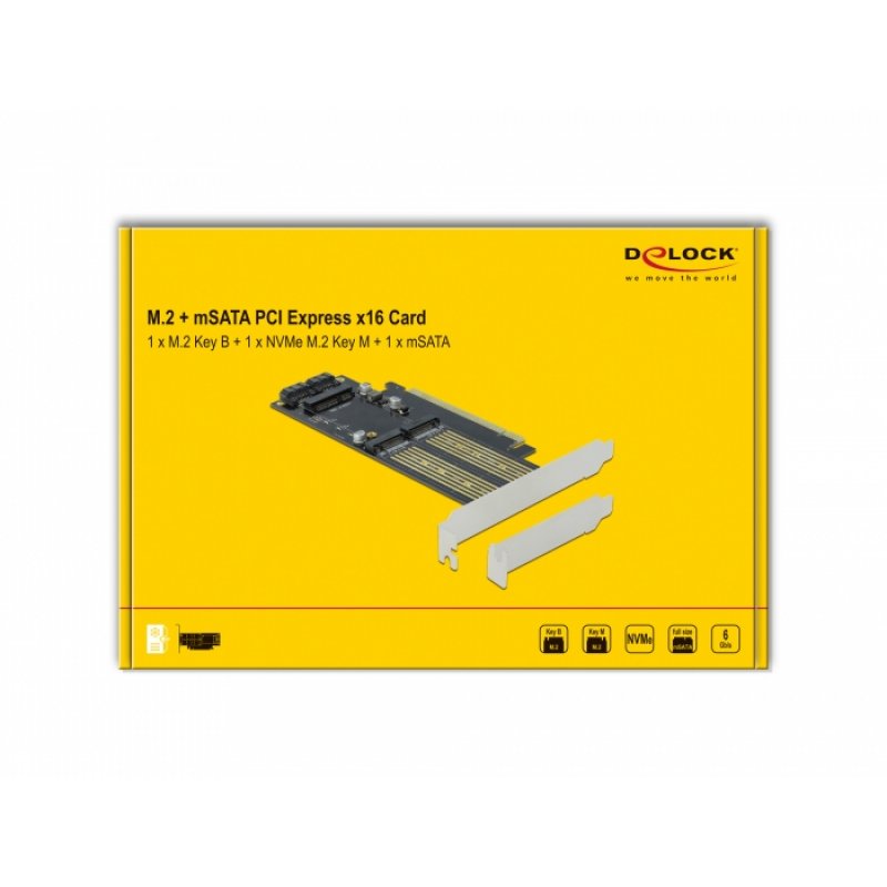 DeLOCK 90486 carte et adaptateur d'interfaces Interne M.2