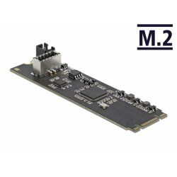 DeLOCK Konv. M.2 KeyB+MSt1x USB 3.2 bu | 2Key A 20 Pin