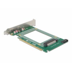 DeLOCK PCIe x16  1 xint. U.2 NVMe | SFF-8639