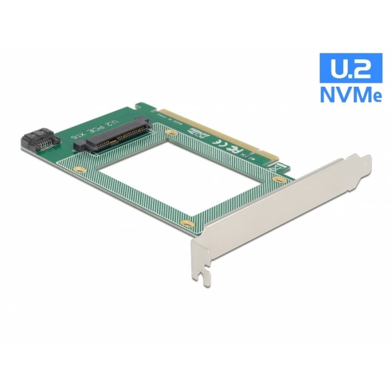 DeLOCK PCIe x16  1 xint. U.2 NVMe | SFF-8639