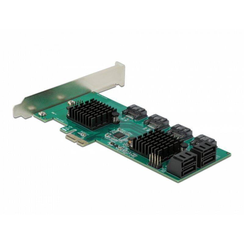 DeLOCK 8P SATA PCIe x1 Karte - LP | 90072