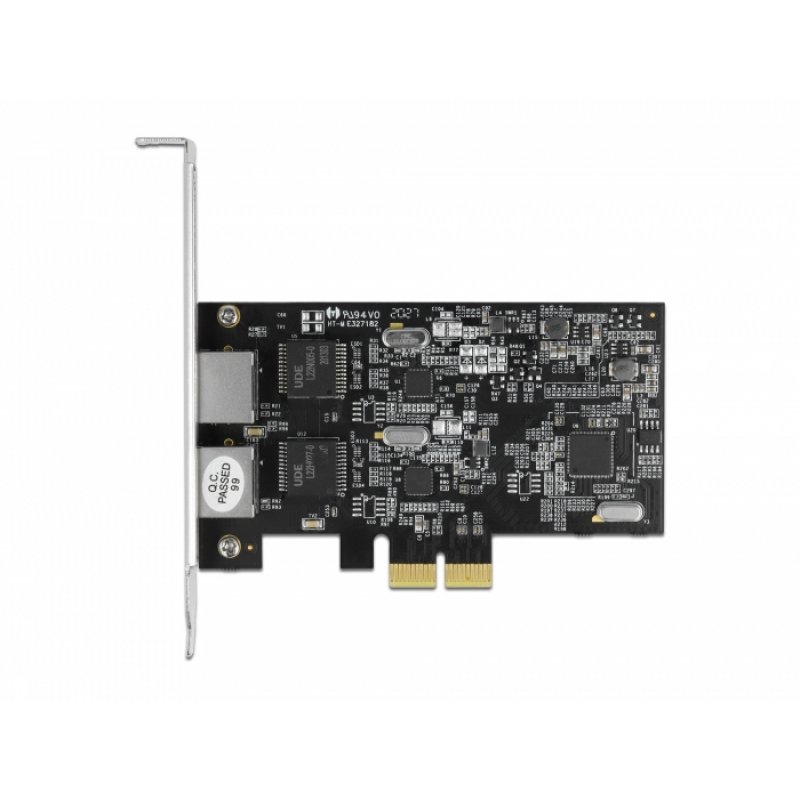 DeLOCK PCIe x2 Karte2x RJ45 2,5 LAN | 89530