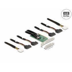 DeLOCK PCIe 4.0 x164xSFF-8639 NVMe | Low Profile