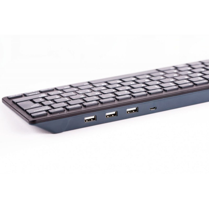Raspberry Pi SC0198 clavier USB QWERTZ Allemand Noir, Gris