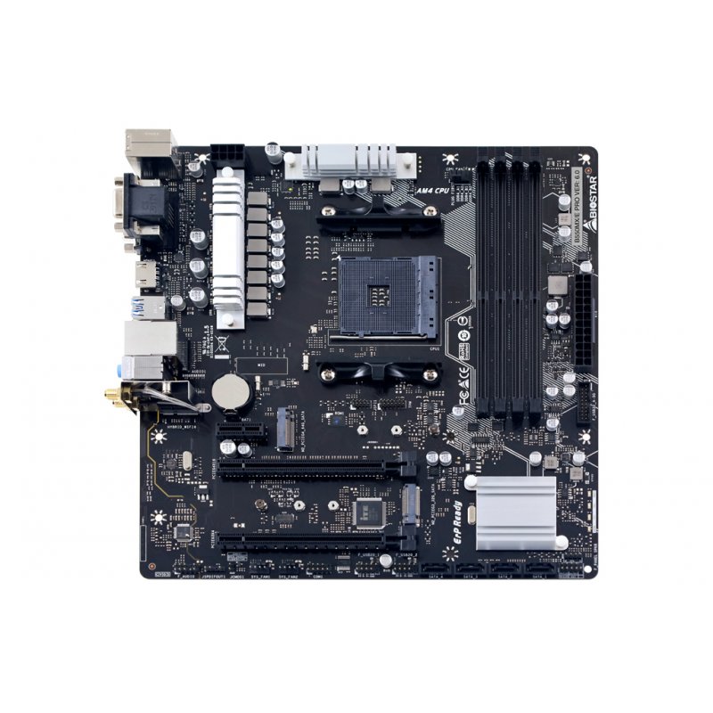 Biostar B550MX/E PRO carte mère AMD B550 Emplacement AM4 micro ATX