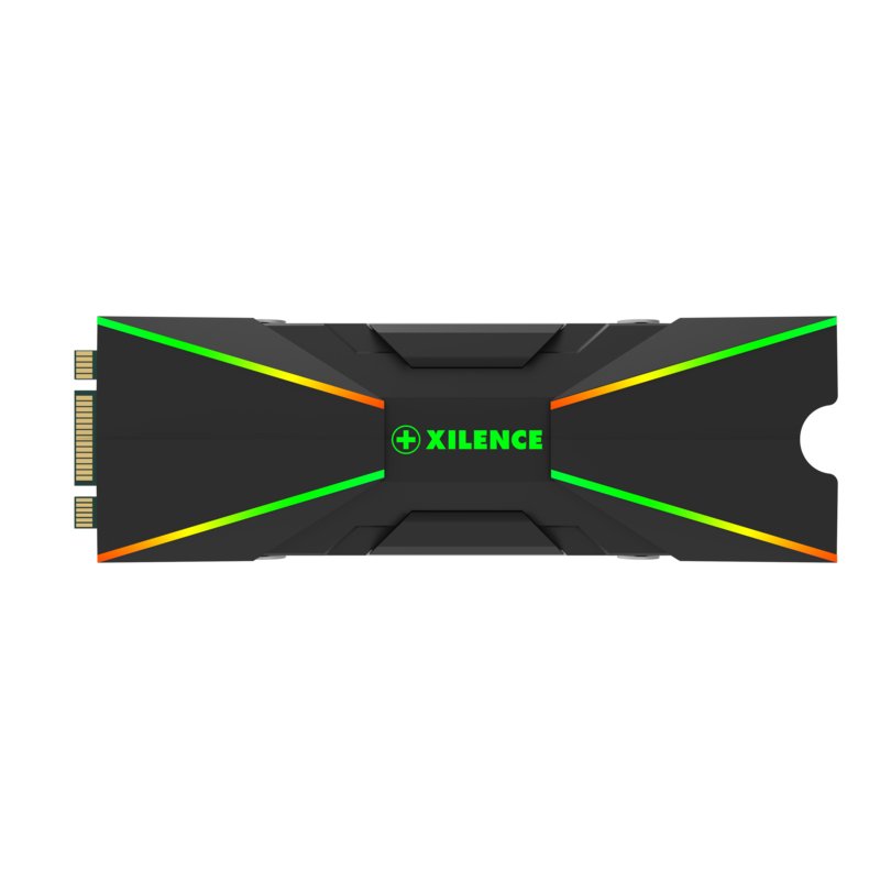 Xilence M2SSD.B.ARGB Memory module Cooler Black 1 pc(s)