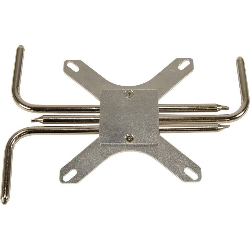 Inter-Tech IP-3 Processeur Dissipateur thermique/Radiateur Cuivre, Argent 1 pièce(s)