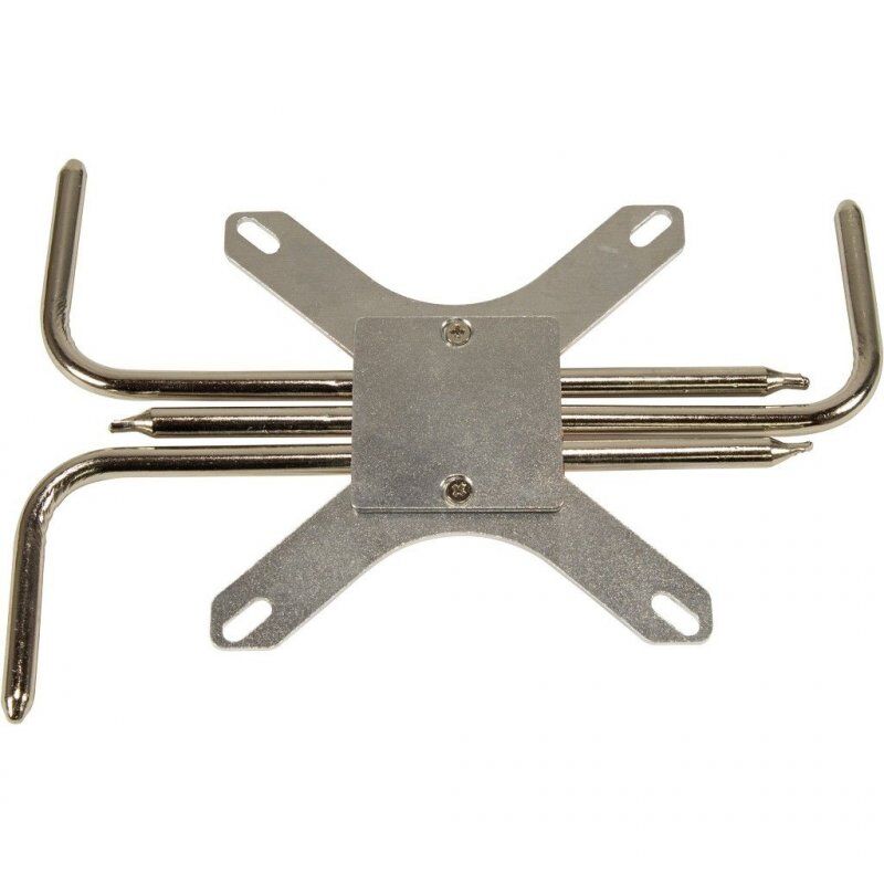 Inter-Tech IP-3 Processor Heatsink/Radiatior Copper, Silver 1 pc(s)