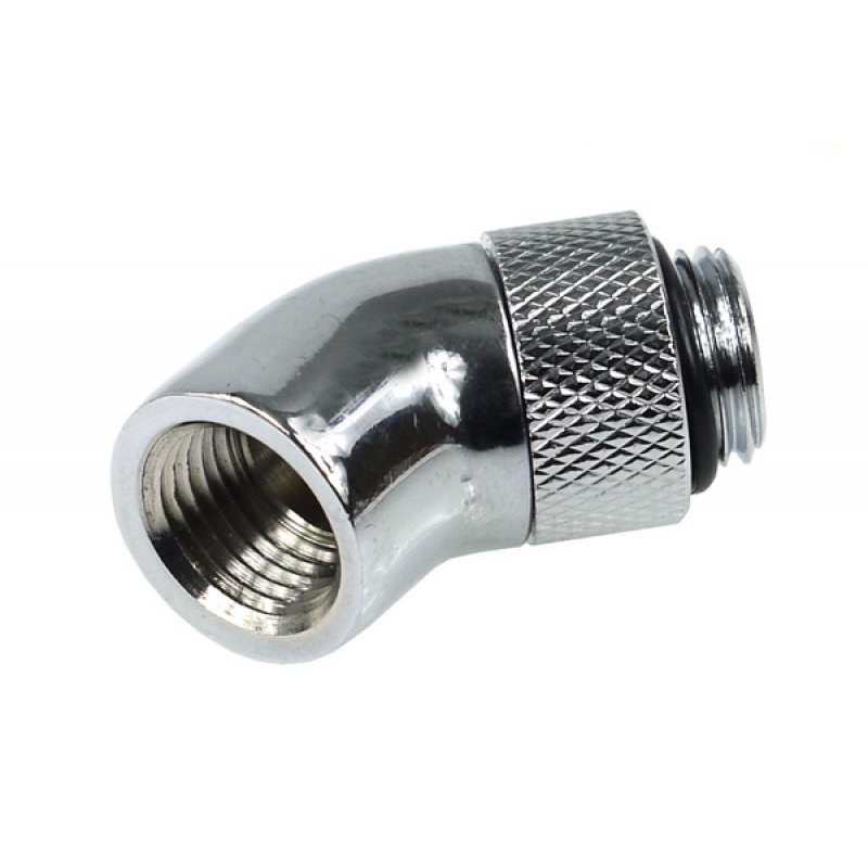 Alphacool 64197 water hose fitting Hose connector Brass, Chrome Chrome 1 pc(s)